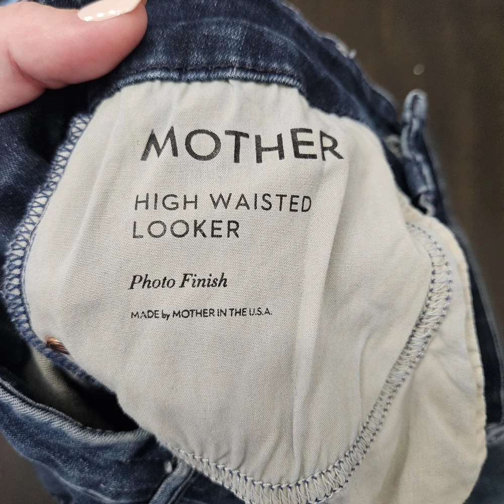 Mother high waisted looker in photo finish size 27 - Picture 11 of 13
